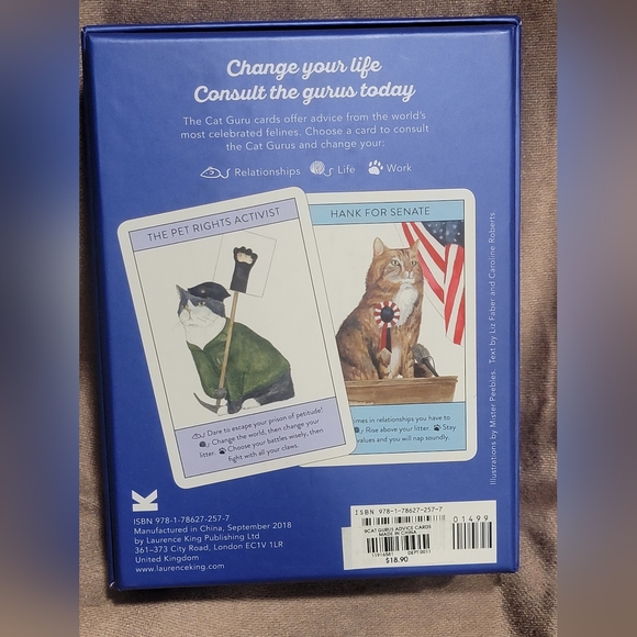 Cat Gurus Card Set (50 Advice Cards) - Picture 2 of 4